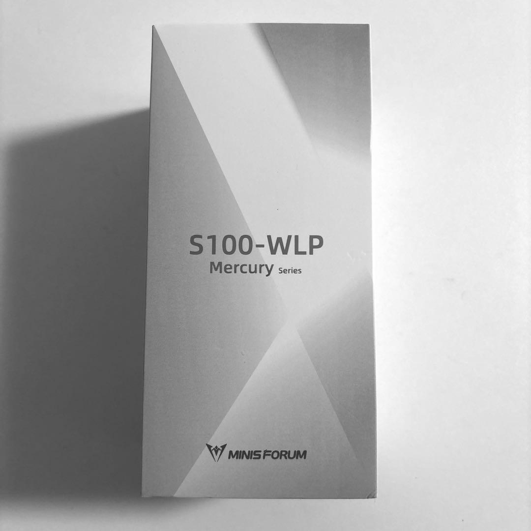 ミニPC MINIS FORUM S100-WLP N100 8GB 256GB