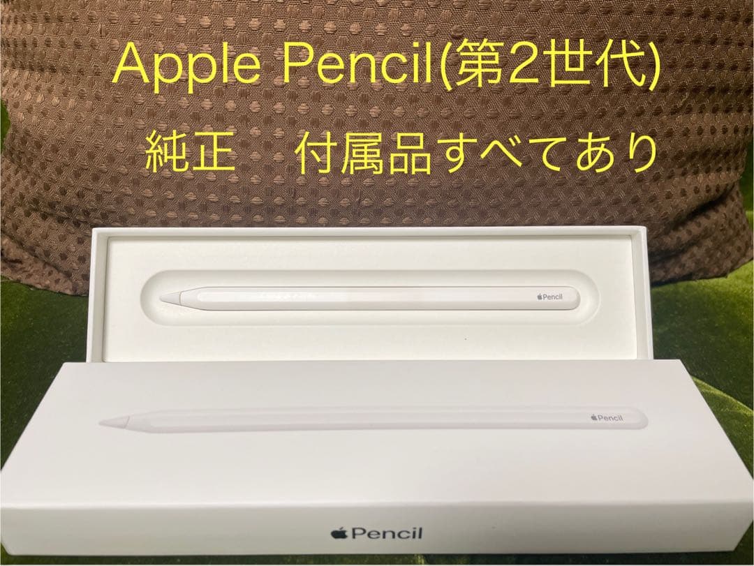 純正 Apple Pencil (第2世代) 付属品すべてあり