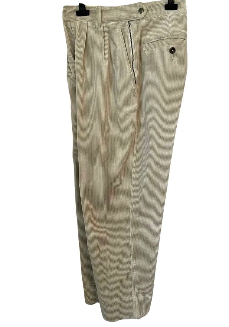 MHL heavy corduroy コーデュロイ トラウザーL