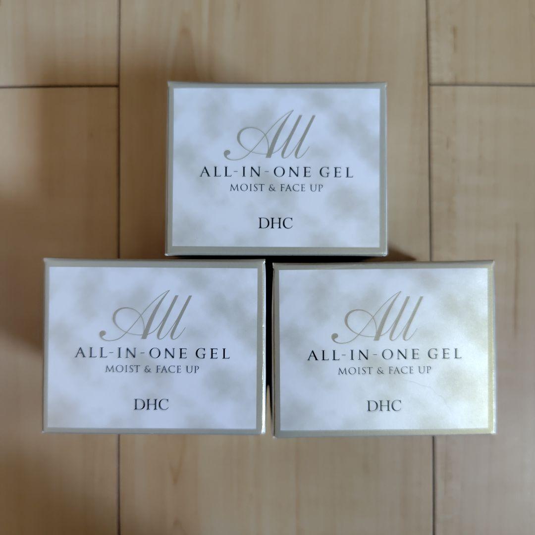 値下げ【新品】DHC オールインワンジェル モイスト&フェースアップ105g×3