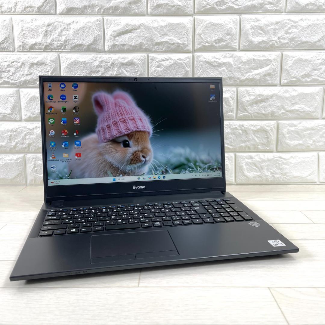 iiyama 第10世代 i7 高速SSD＋HDD メモリ16 ノートパソコン