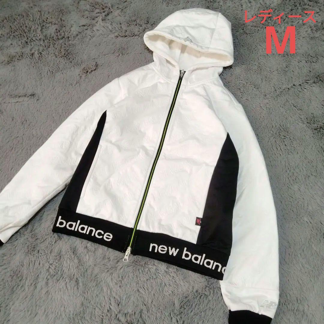 new balance♡裏起毛♡型押し/ジャケット♡M ゴルフ/スポーツ/テニス