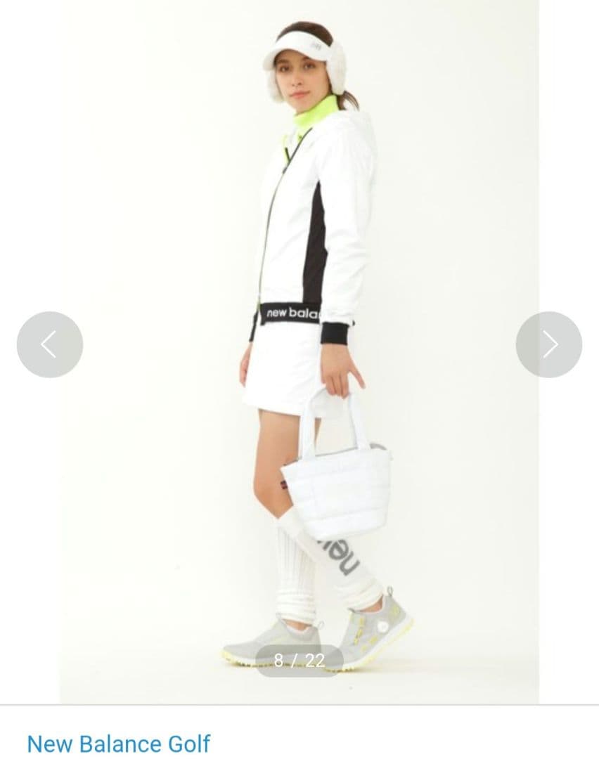 new balance♡裏起毛♡型押し/ジャケット♡M ゴルフ/スポーツ/テニス