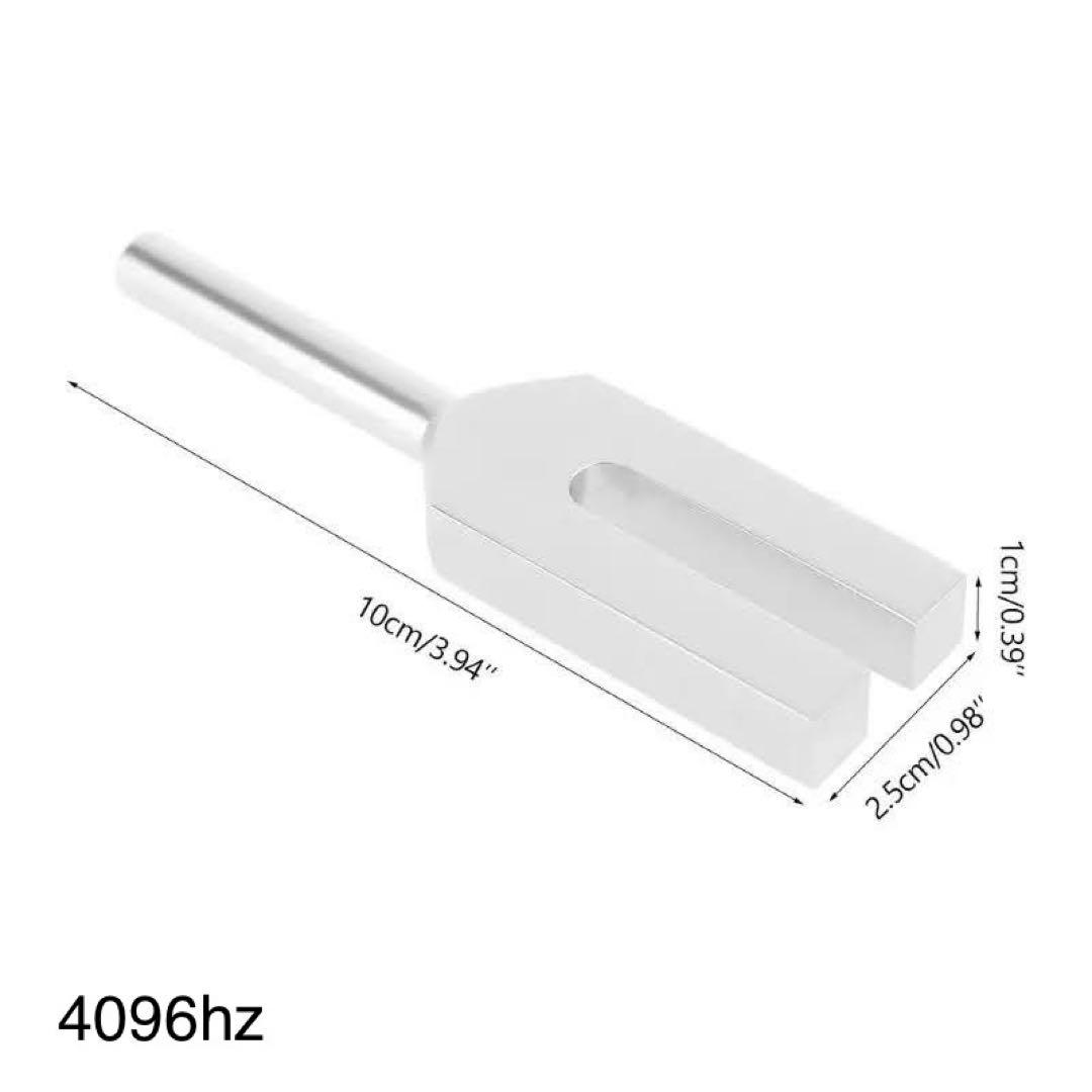 新品　音叉　128 136.1 528 4096hz チューナー　セット