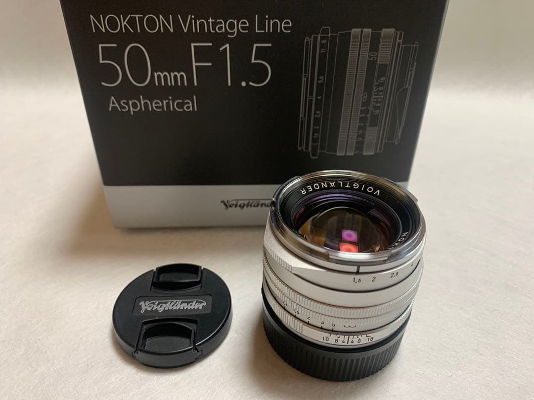 Nokton Vintage Line 50mm F1.5 Ⅱ VM 新品同様