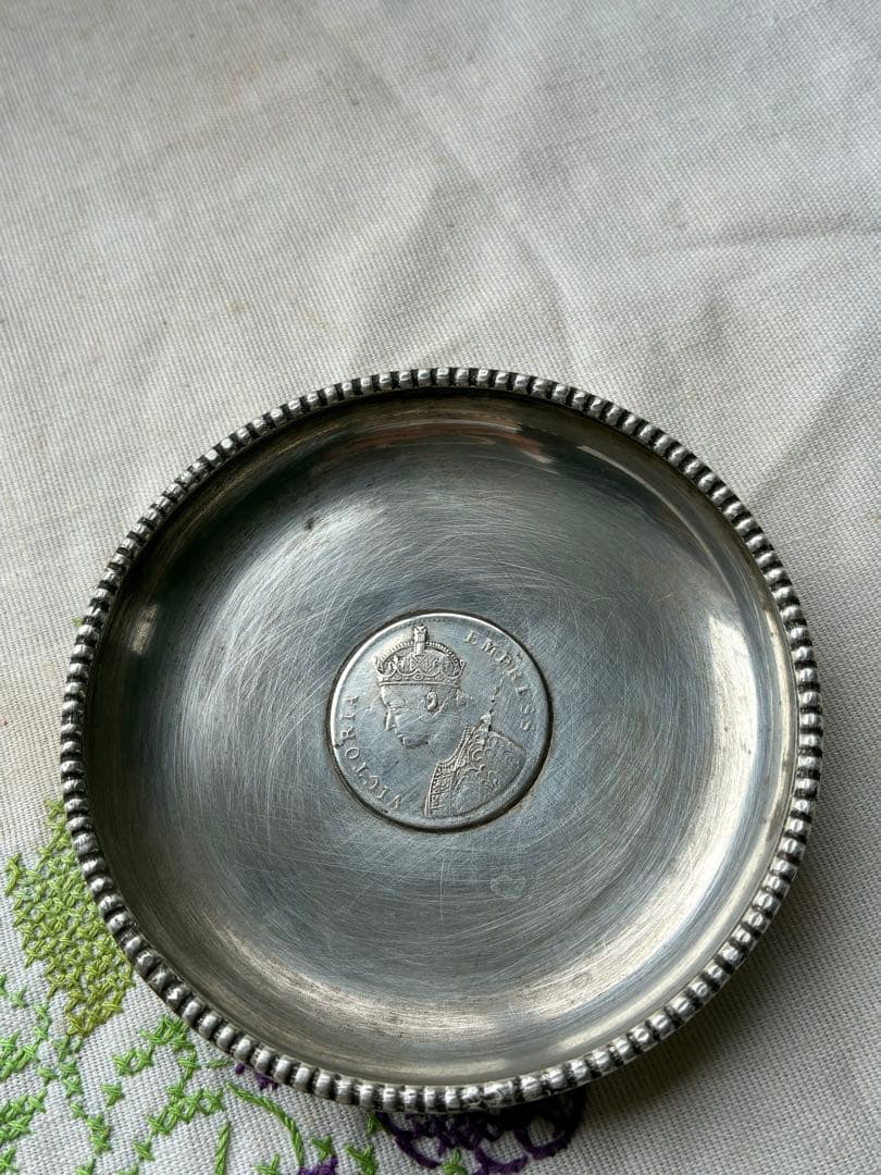 bluesky　アンティーク　シルバー　プレート　お皿　トレイ　銀製品