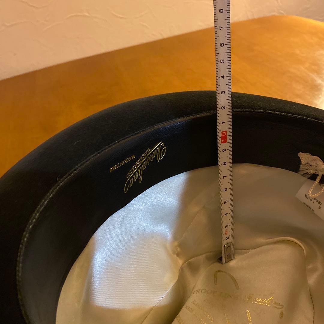 Borsalinoハット　ファーフェルト中折れ帽