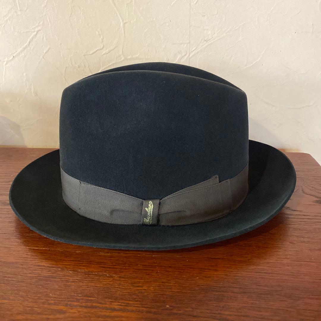 Borsalinoハット　ファーフェルト中折れ帽