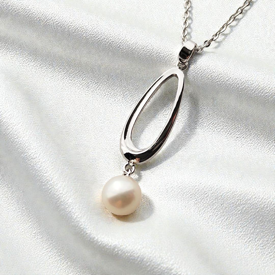 【美品】MIKIMOTO　ミキモト　パールネックレス　7mm　MS刻印