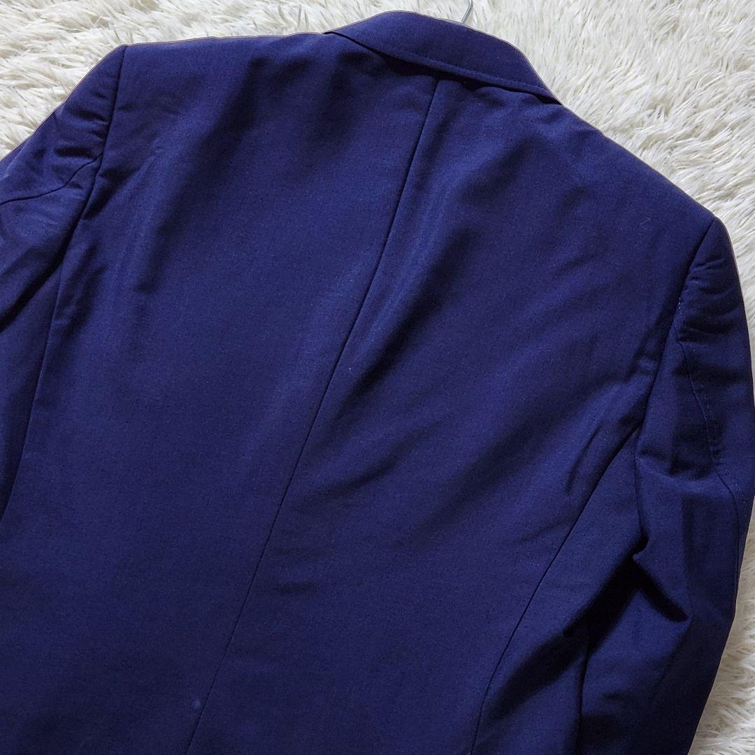 極美品✨XXXL相当 グッチ スーツ 3ピース 現行タグ 裏地総柄 ネイビー