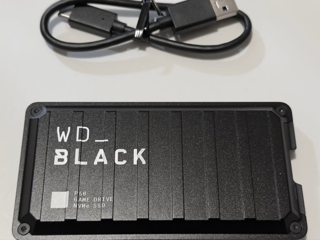 外付けハードディスク・ドライブ SSD 4TB WD Black P50 Game Drive SSD