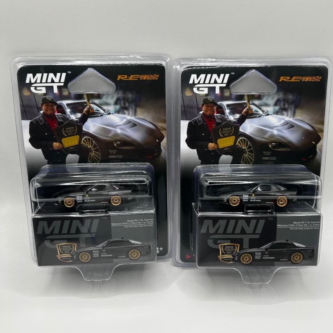 新品 MINI GT 東京オートサロン 2026 限定 RE 雨宮　2台