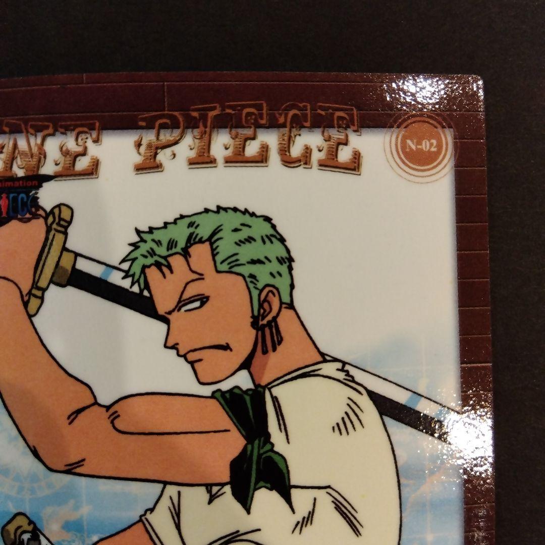 ONEPIECE アマダ エッチングカード ゾロ N02 初期 レア 当時