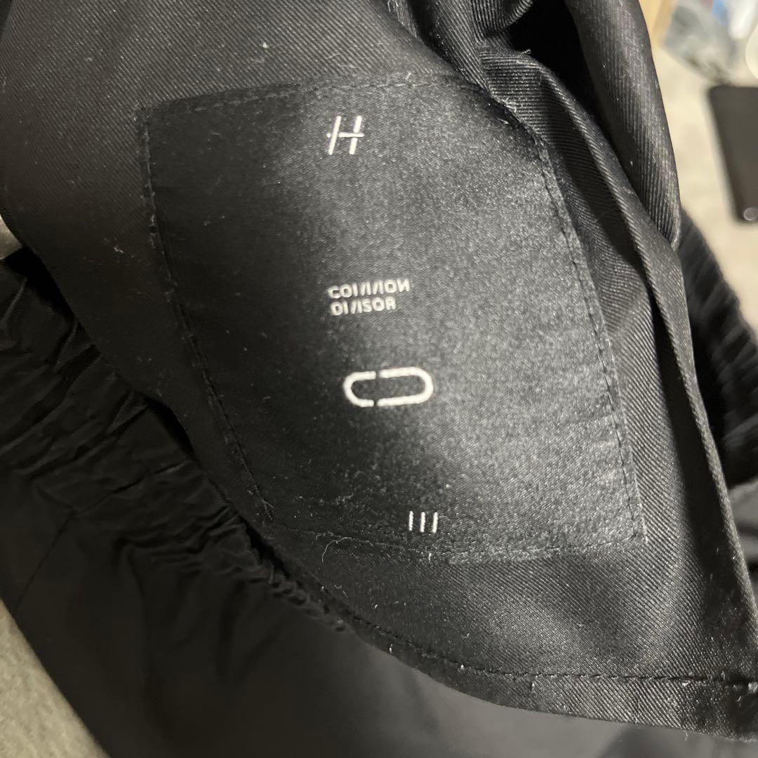 パンツ COMMON/DIVISOR DRAWSTRING PANTS