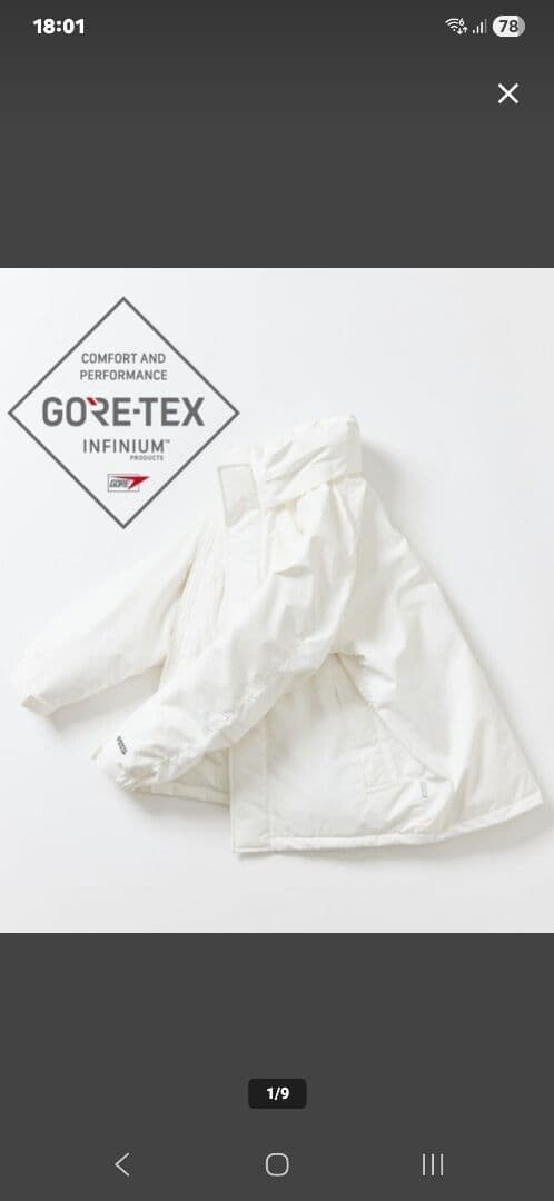 ぼく　新品未使用　+Phenix　ダウンジャケット