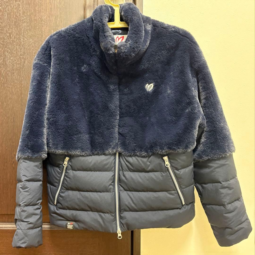 MASTER BUNNY EDITION異素材ダウンジャケット　ネイビー0