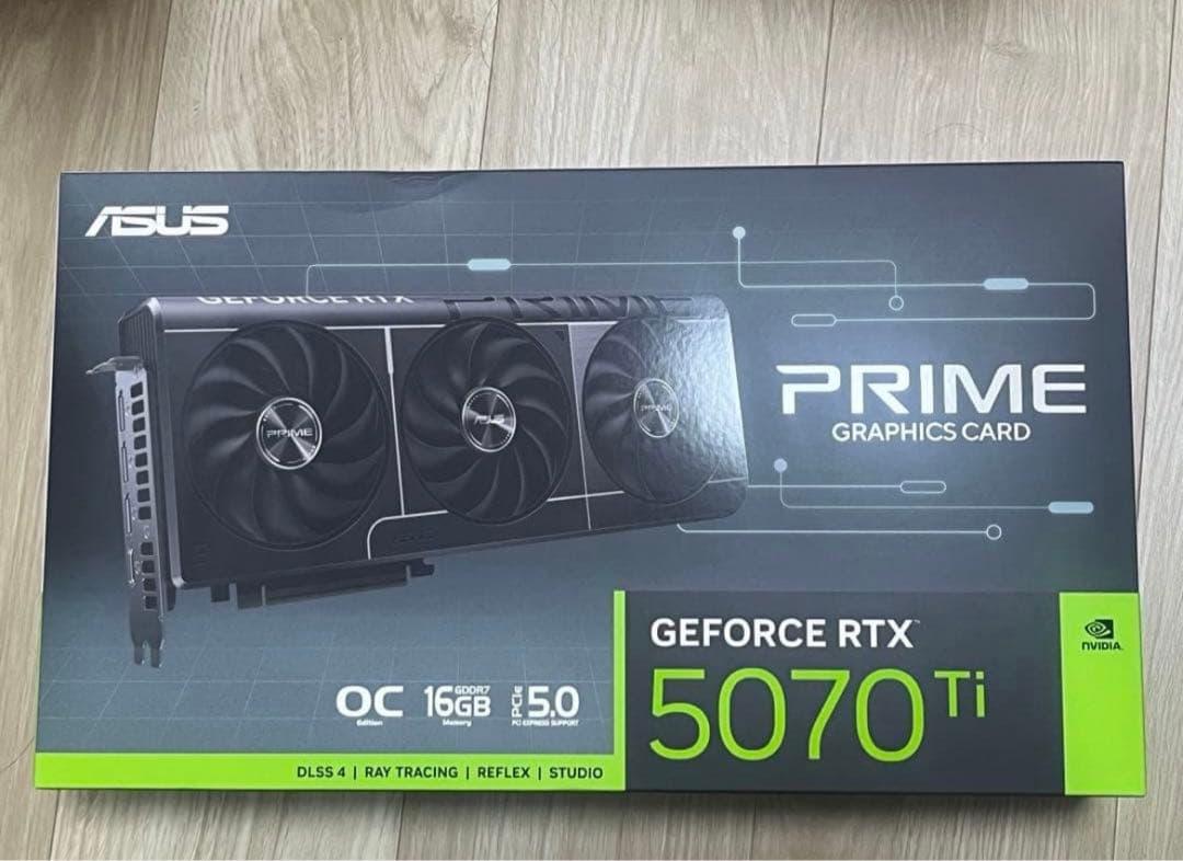 【新品】ASUS NVIDIA GeForce RTX 5070Ti