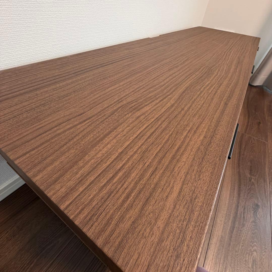 【美品】ニトリ テレビ台　ローボードエトナ140LB MBR