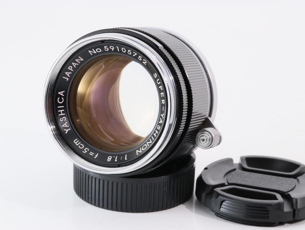 希少美品YASHICA SUPER YASHINON 5cm F/1.8 L39