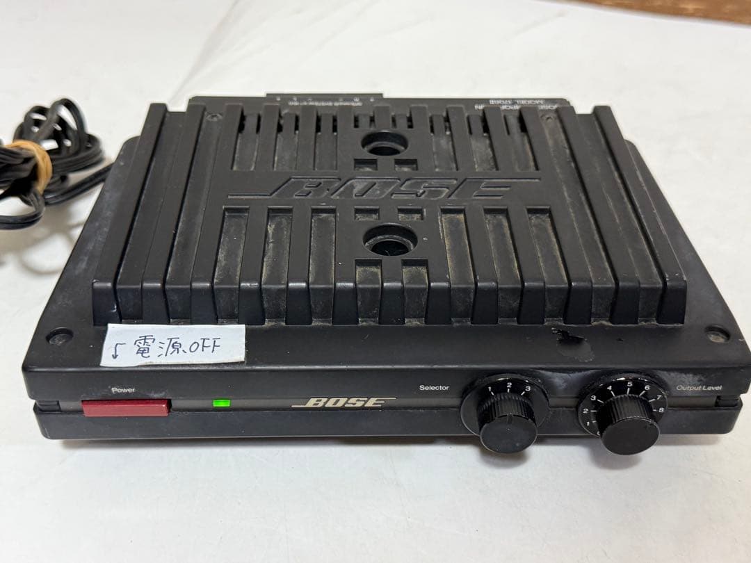 ジャンク品 bose 1706ii パワーアンプ