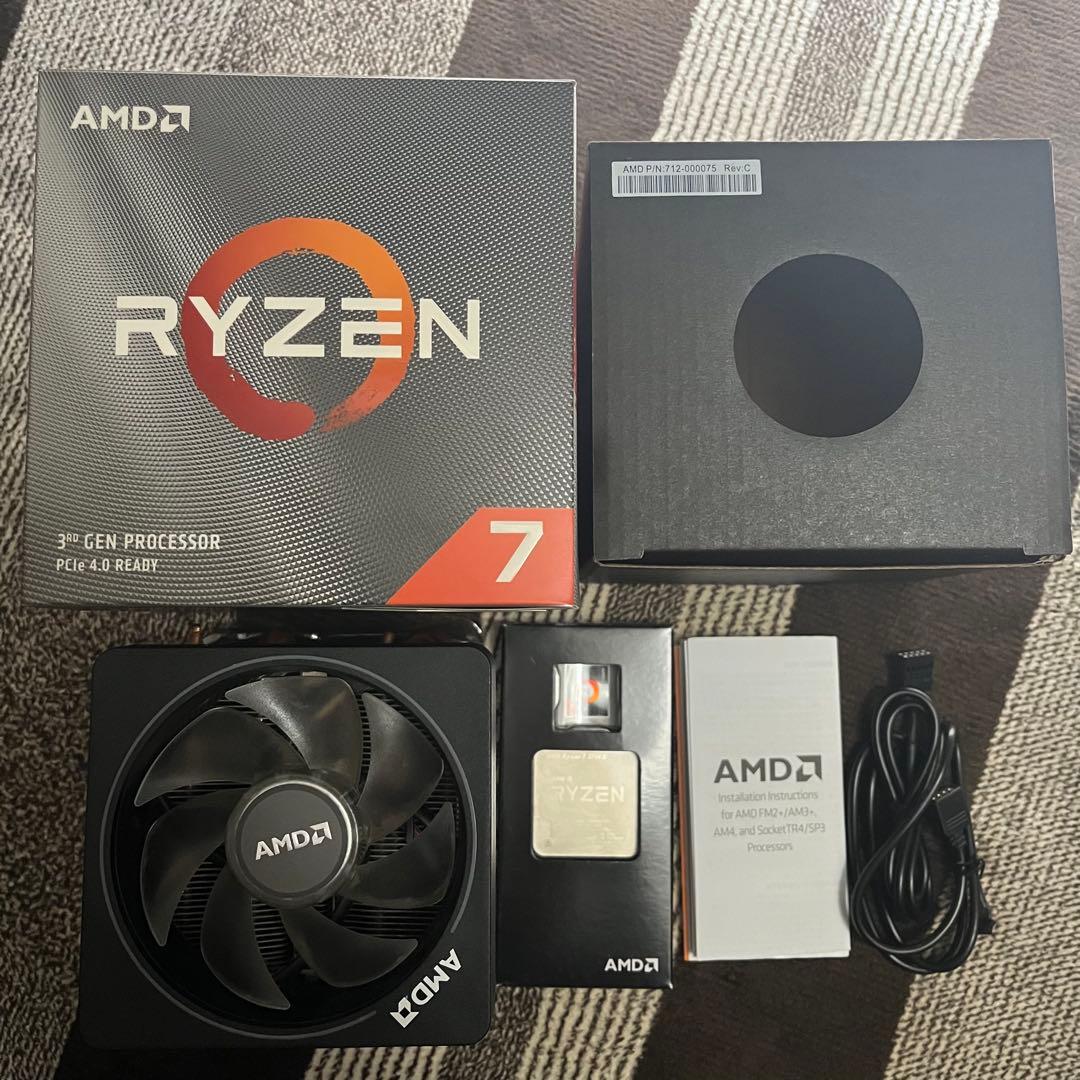 AMD Ryzen7 3700X BOX デスクトップPC用CPU 美品 お得