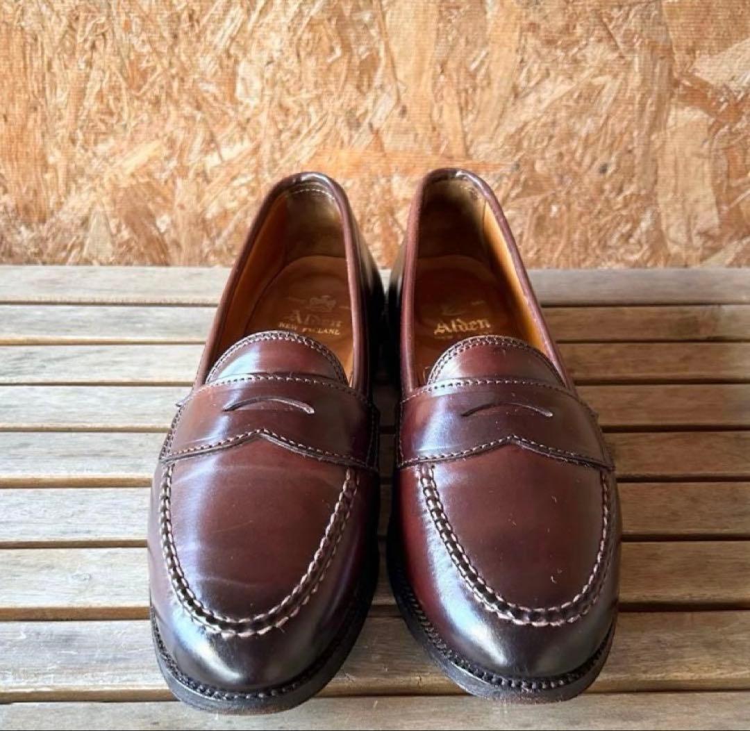 Alden コードバン　ローファー