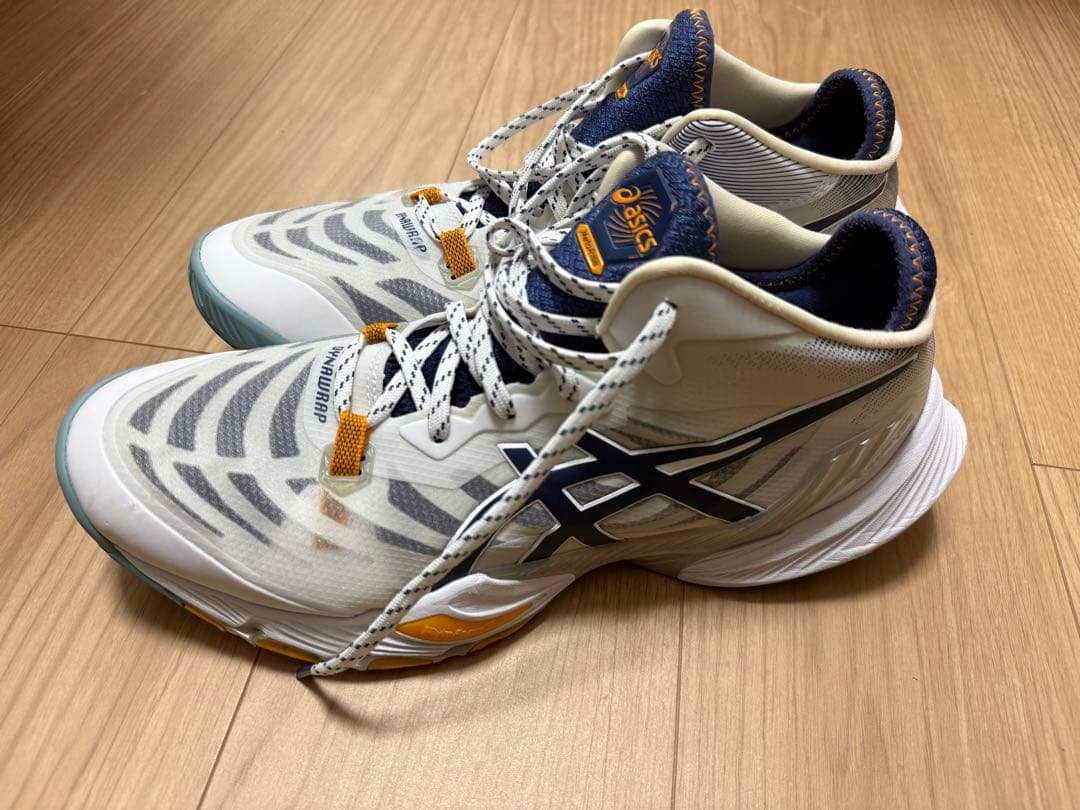 ASICS バレーボールシューズ 28.5cm RISE メタライズ