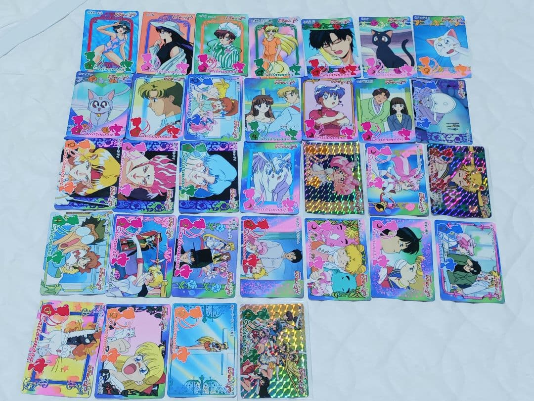 セーラームーン　カード　バンダイ　カードダス　本弾　セミコンプ