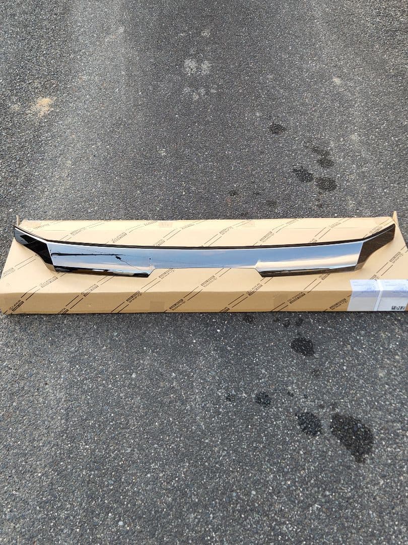 30ヴェルファイア ゴールデンアイズ ボンネット フードモール ダークメッキ