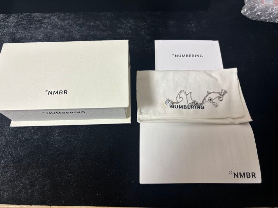 Numbering ペンダント チェーンネックレス　silver925