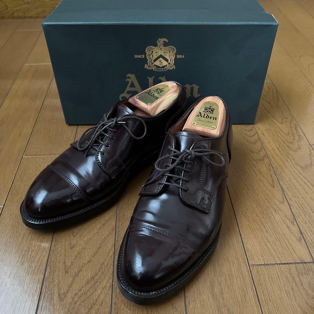 Alden コードバン2160 バーガンディ　サイズ6 1/2 E