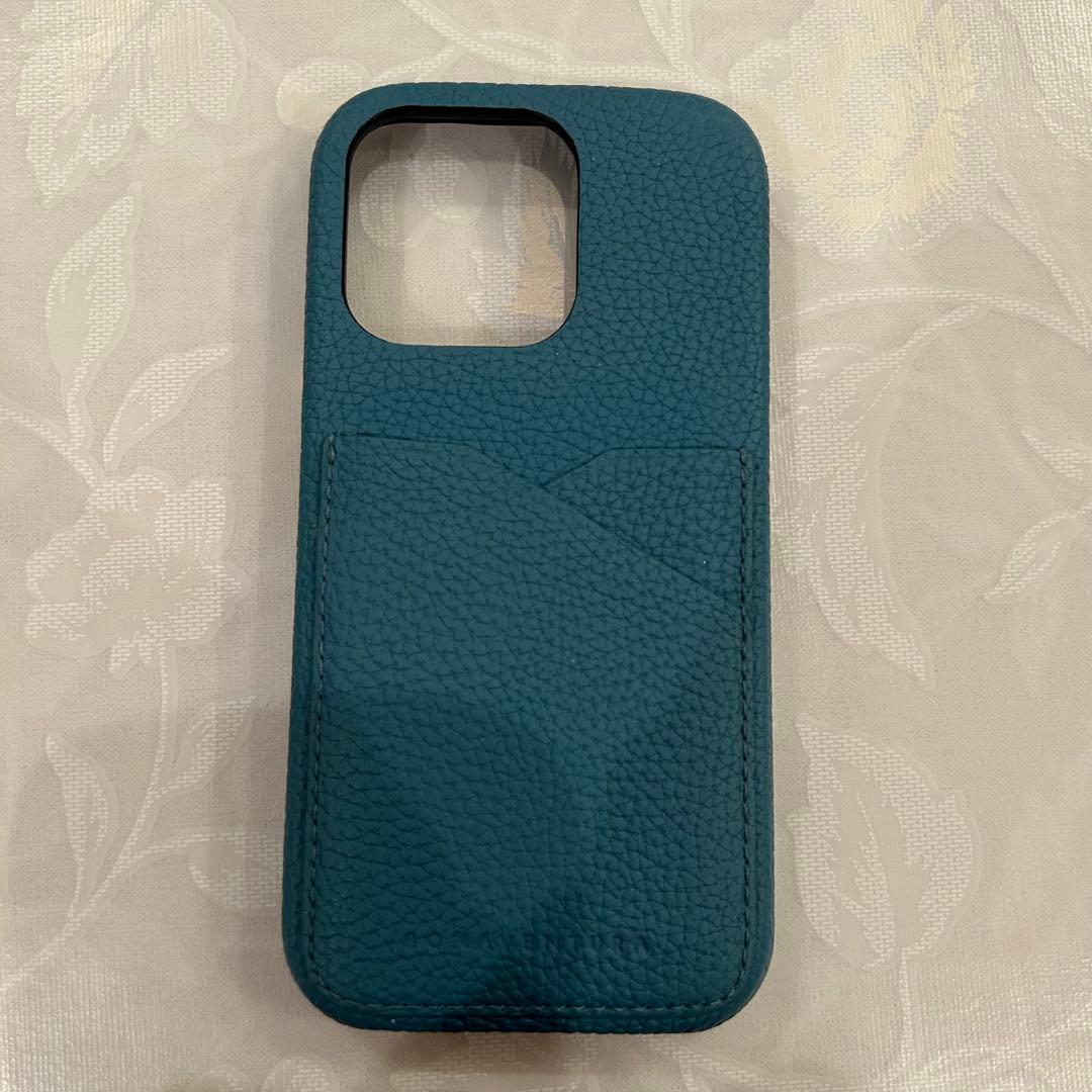 BONAVENTURA iPhone14Pro ケース 青