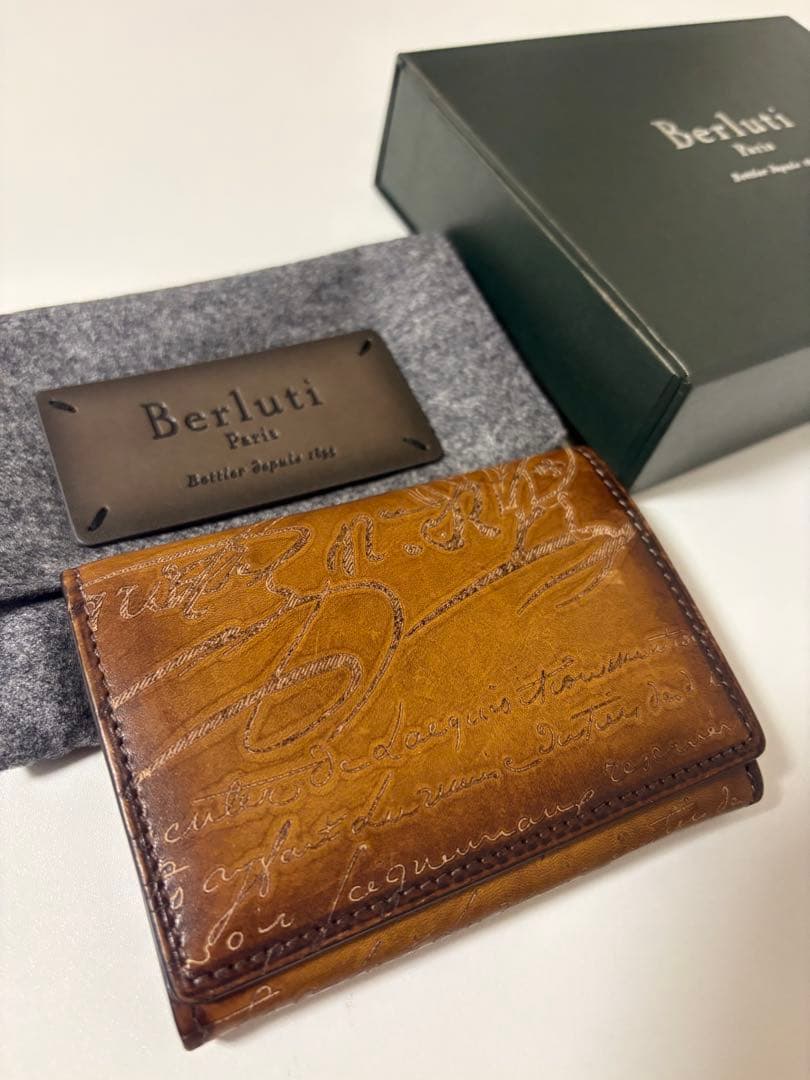 【値下げ断行】ベルルッティ★Berluti★名刺入れ