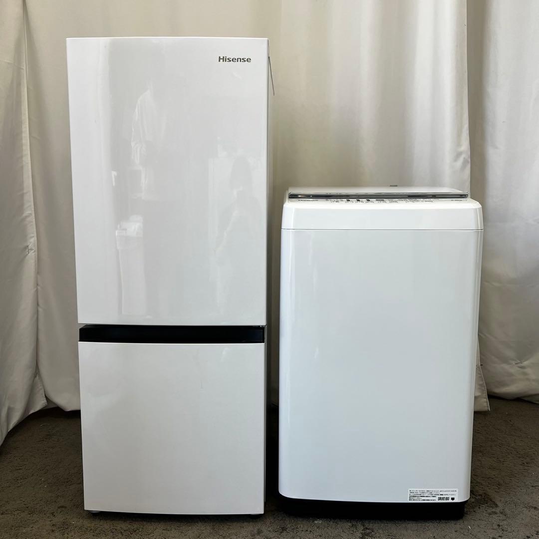 406⭕️洗濯機　冷蔵庫　一人暮らし　設置無料　家電セット　小型　単身　綺麗　安い
