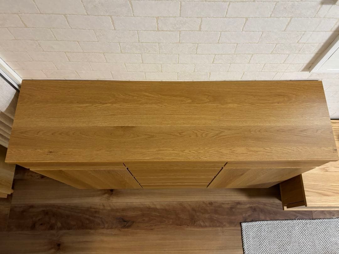 ベルメゾン 奥行が選べるカウンターキャビネット［日本製］ ナチュラル　奥行30㎝