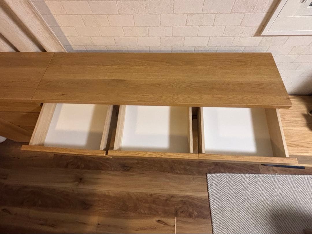 ベルメゾン 奥行が選べるカウンターキャビネット［日本製］ ナチュラル　奥行30㎝