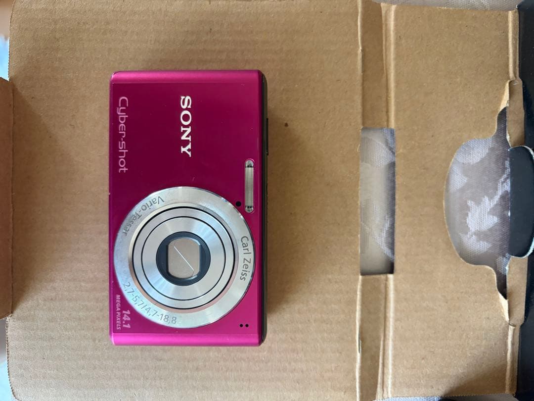 SONY Cyber-shot ピンク デジタルカメラ