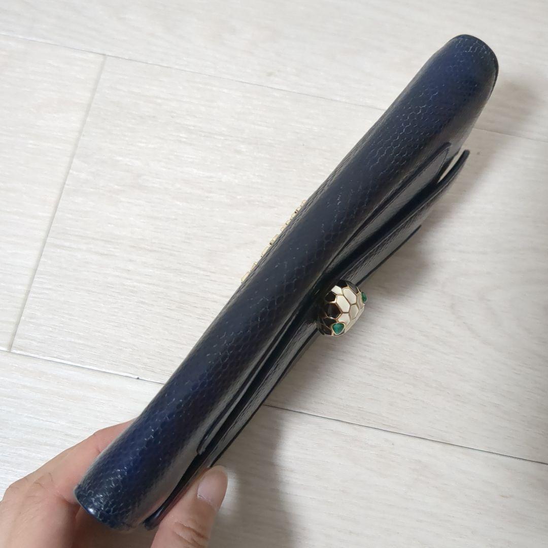 【激レア】BVLGARI　ブルガリ　セルペンティ　長財布　パイソン