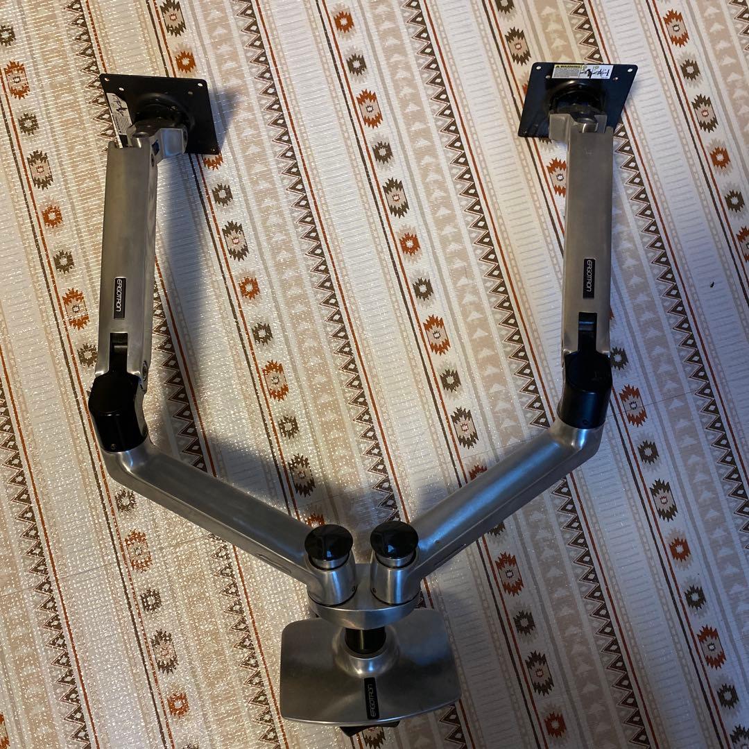 【最安値】エルゴトロン デュアルモニターアーム