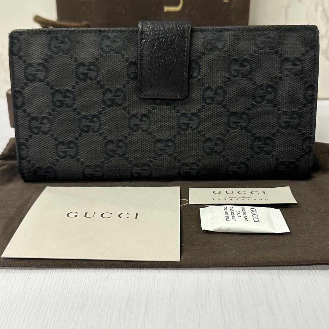 新品同様‼️ グッチ　GUCCI 財布　長財布　GGキャンバス