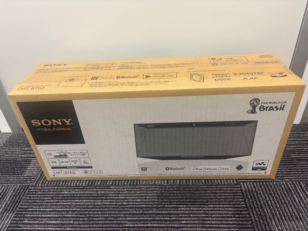 【新品未開封】SONY CMT-BT60 Bluetooth CDプレーヤー