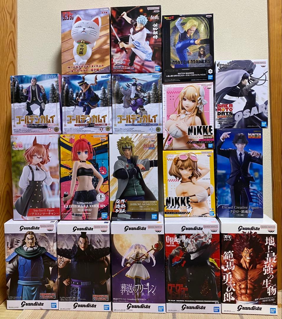 【新品・未開封】 最新含む プライズフィギュア まとめ売り 18体セット