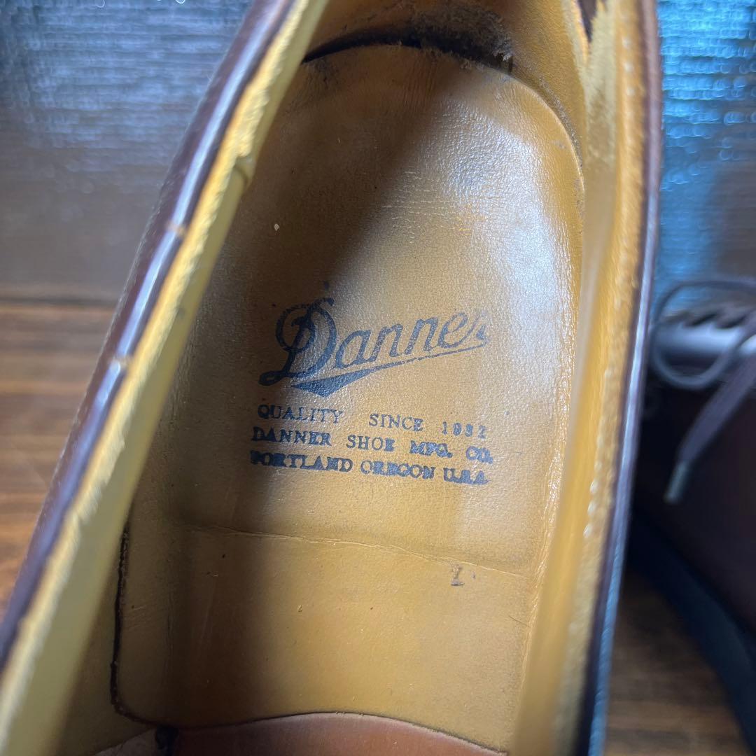 DANNER ダナー 24.5cm 革靴 ダークブラウン レザー ドレスシューズ