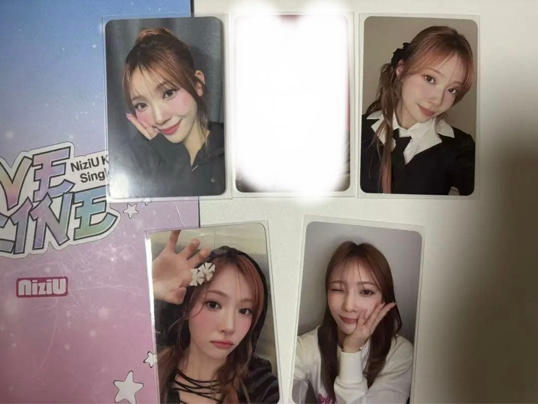 NiziU 韓国 サノク トレカ マユカ5枚 セット