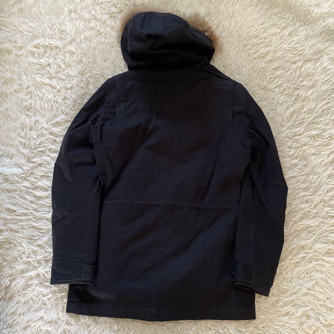 ウールリッチ　xs ラビットファー　アークティックパーカ　モッズコート