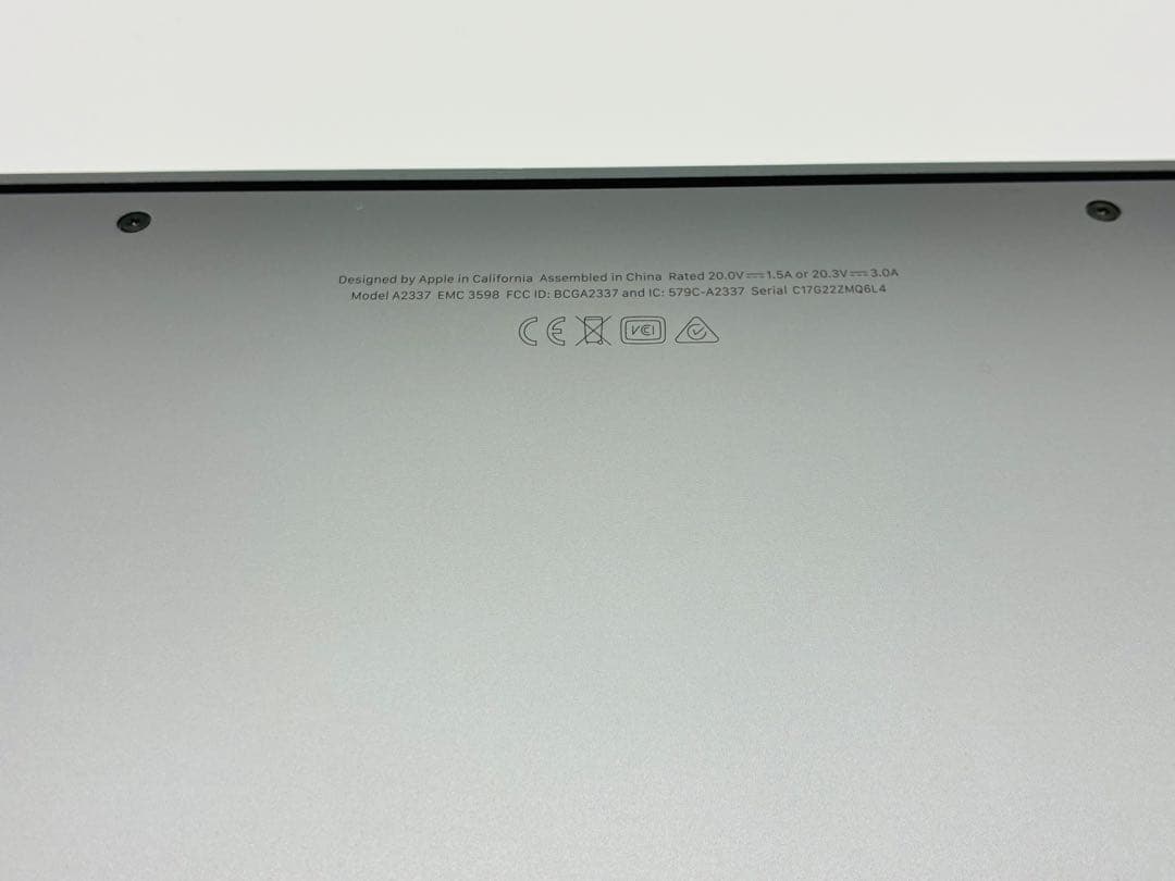MacBook Air M1 13インチ 8GB 256GB バッテリー95%