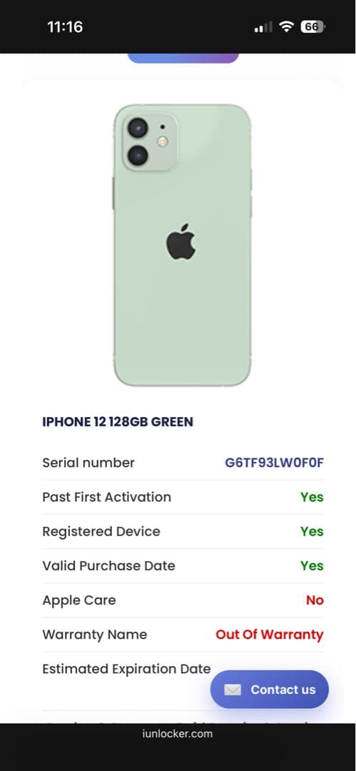 Apple iPhone 12 ミントグリーン 6.1インチ 128GB