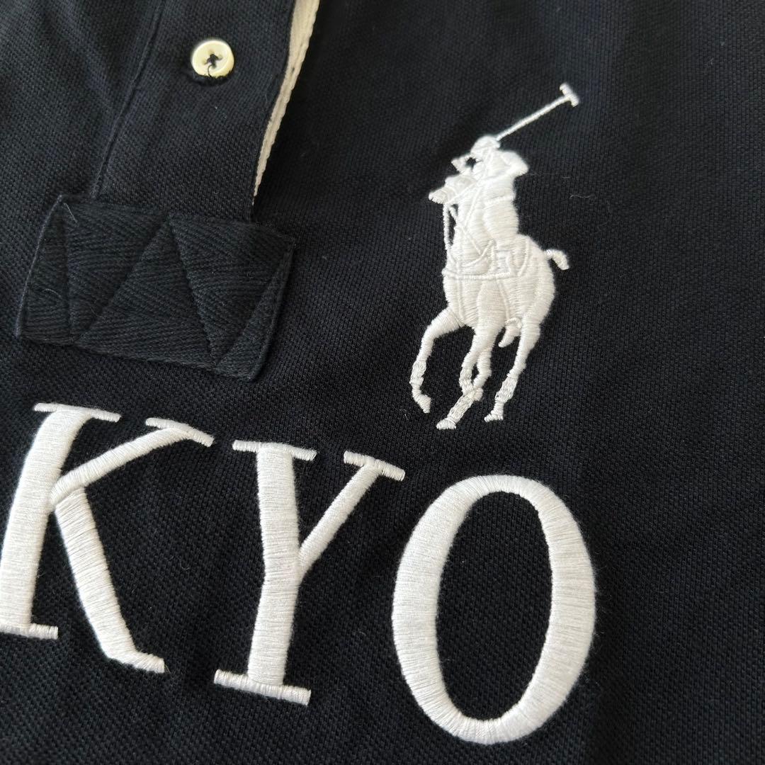 超希少 未使用タグ付きTOKYO刺繍 POLO ラルフローレンポロシャツ L