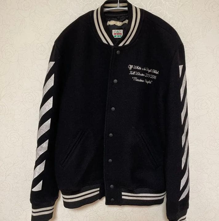 off-white スタジャン