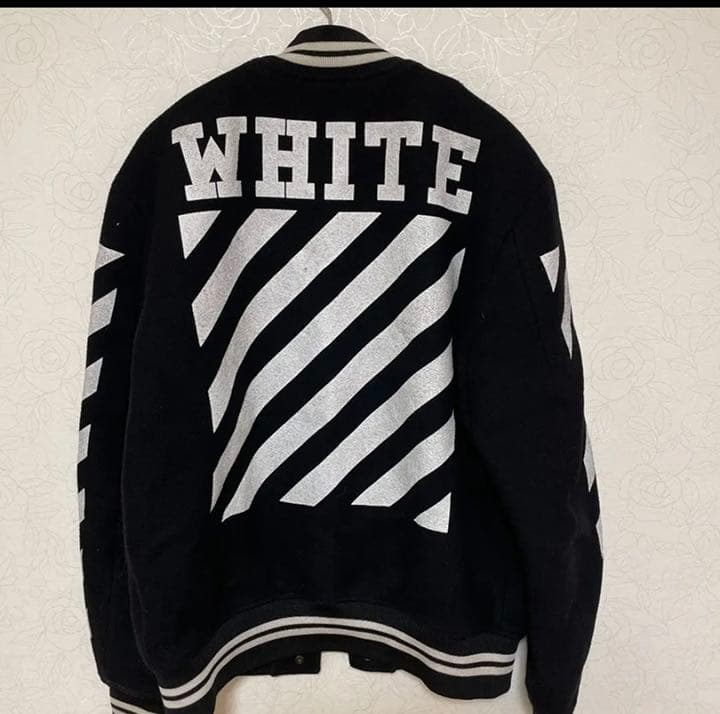 off-white スタジャン